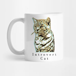 Introvert Cat Mug